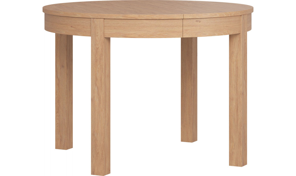 Table Folding round 110(210)X110 SIMBV oak | Tables | ZIPhome.ee image 1