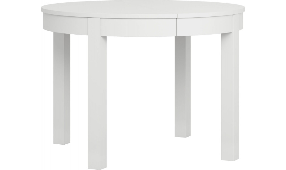 Table Folding round 110(210)X110 SIMBV white | Tables | ZIPhome.ee image 1