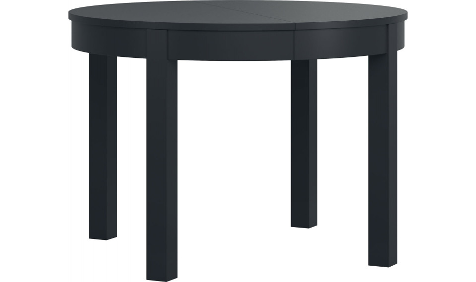 Table Folding round 110(210)X110 SIMBV black | Tables | ZIPhome.ee image 1