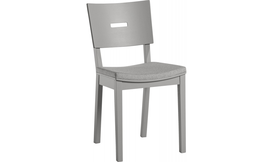 Chair upholstered SIMPLE II grey | Toolid ja tugitoolid | ZIPhome.ee pilt 1