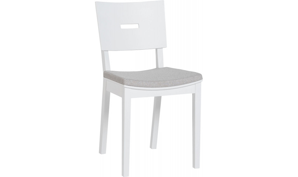 Chair upholstered SIMPLE II white | Toolid ja tugitoolid | ZIPhome.ee pilt 1