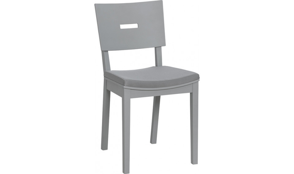 Chair upholstered SIMPLE grey | Toolid ja tugitoolid | ZIPhome.ee pilt 1
