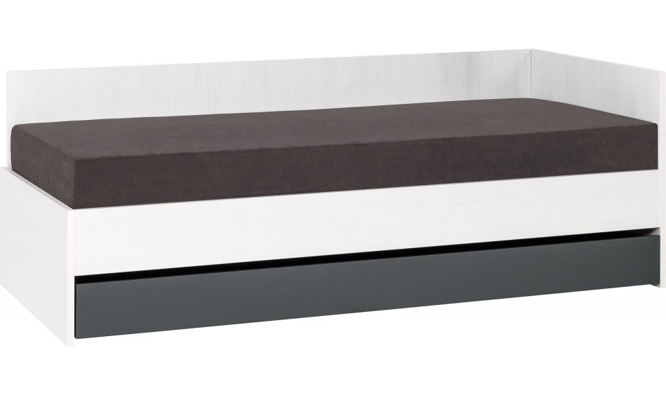 Couch with lifted frame 90X200 Nest by VOX larch white/ graphite | Nest | ZIPhome.ee image 3