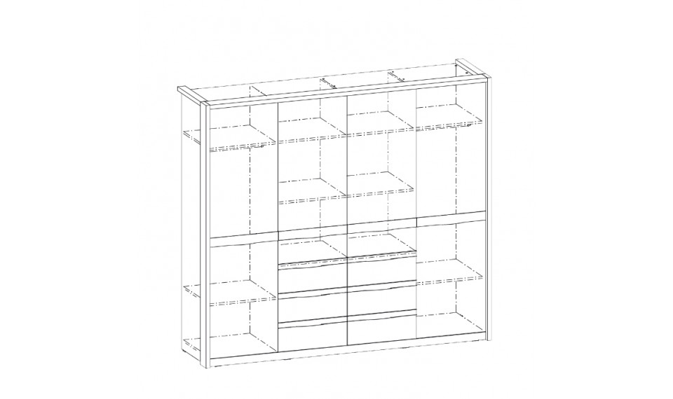 COMO Como CM-4D wardrobe | COMO | ZIPhome.ee kuva 2