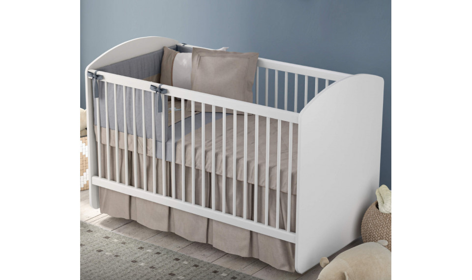 WHITE SWINGING BABY BED (70x130 cm) | Lastensängyt | ZIPhome.ee kuva 5