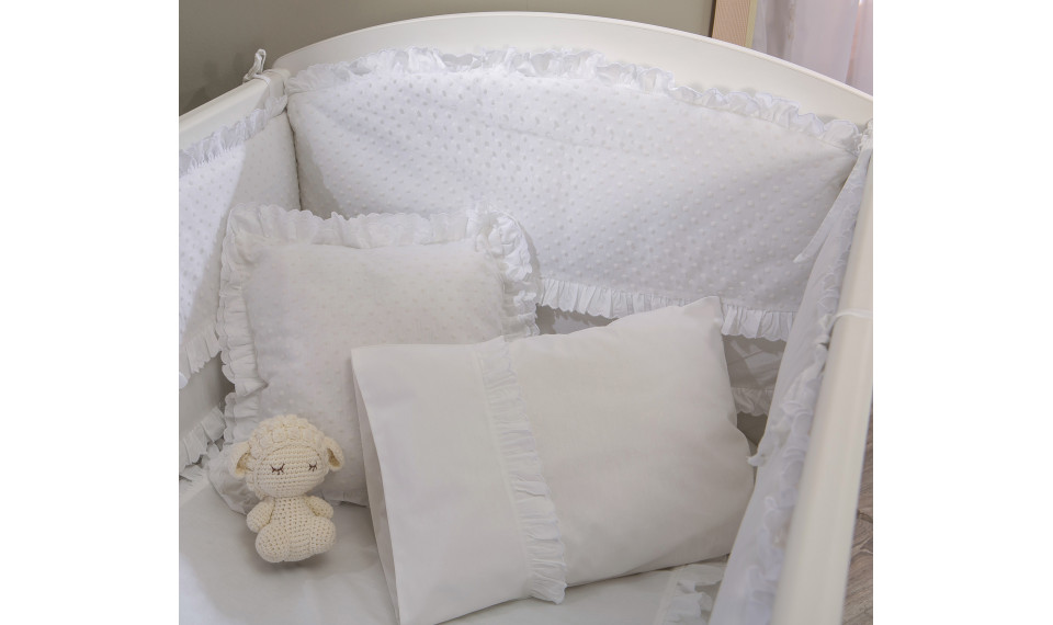 WHITE SWINGING BABY BED (70x130 cm) | Lastensängyt | ZIPhome.ee kuva 4