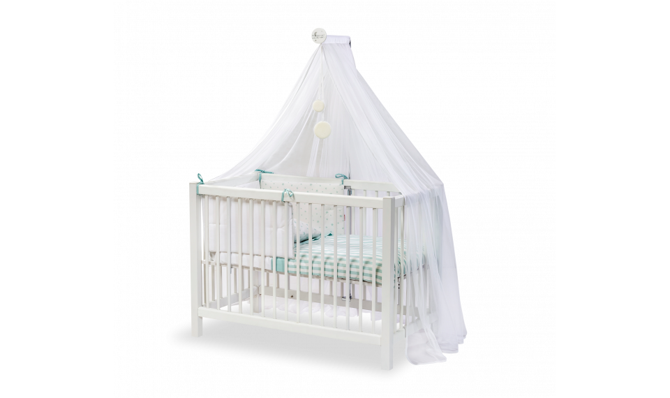MINI BABY BED (50x100 cm) WHITE | Lastensängyt | ZIPhome.ee kuva 1
