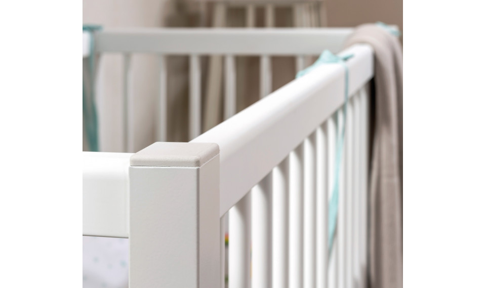 MINI BABY BED (50x100 cm) WHITE | Lastensängyt | ZIPhome.ee kuva 5