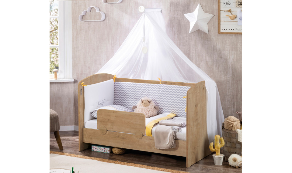CUSTOMARY LIFT BED OAK 60x120 | Baby beds | ZIPhome.ee image 2