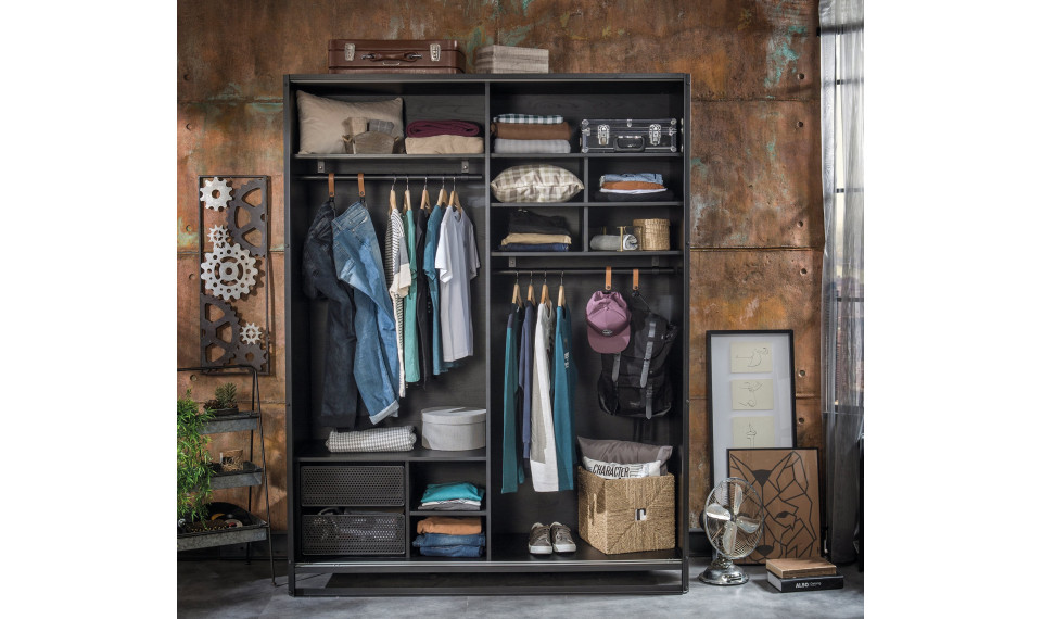 DARK METAL шкаф-купе | Детская мебель | ZIPhome.ee изображение 3