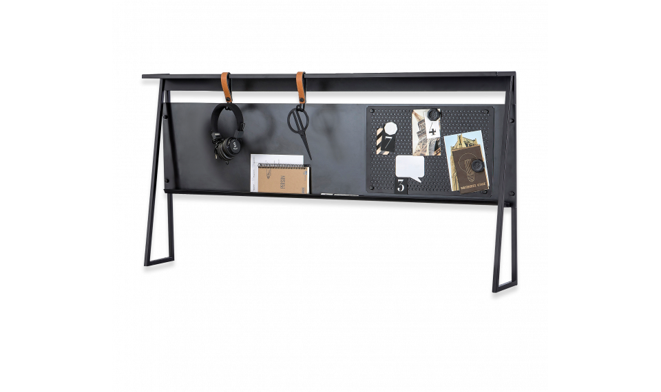 DARK METAL kirjutuslaua riiul | 100% kvaliteet DARK METAL kirjutuslaua riiul | Dark Metal | ZIPhome.ee pilt 2