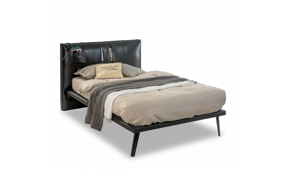 DARK METAL BED (120x200 cm) | Lasten sängyt | ZIPhome.ee kuva 1