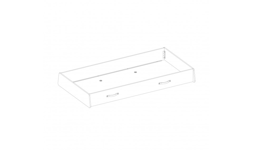 DARK METAL PULL-OUT BED (90x190 cm) | Lasten sängyt | ZIPhome.ee kuva 3