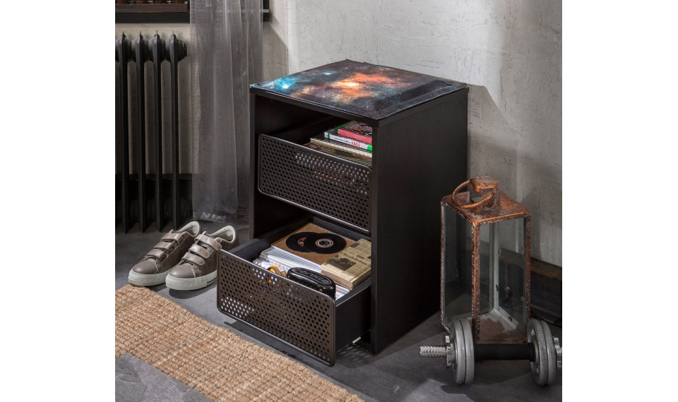 DARK METAL прикроватная тумба | Детские прикроватные тумбочки | ZIPhome.ee изображение 2