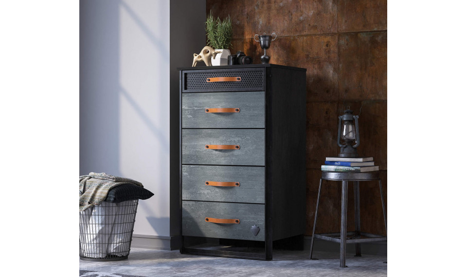 DARK METAL высокий комод | Dark Metal | ZIPhome.ee изображение 2