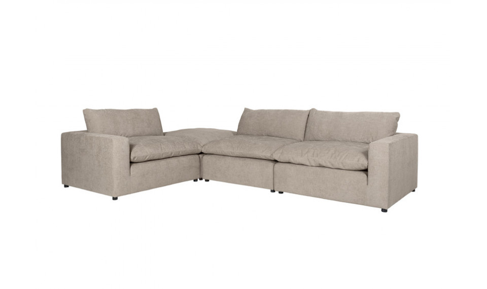 MOONLIGHT Nurgadiivan 1l+footstool XL+1+1R | 100% kvaliteet MOONLIGHT Nurgadiivan 1l+footstool XL+1+1R | Pehme mööbel | ZIPhome.ee pilt 1