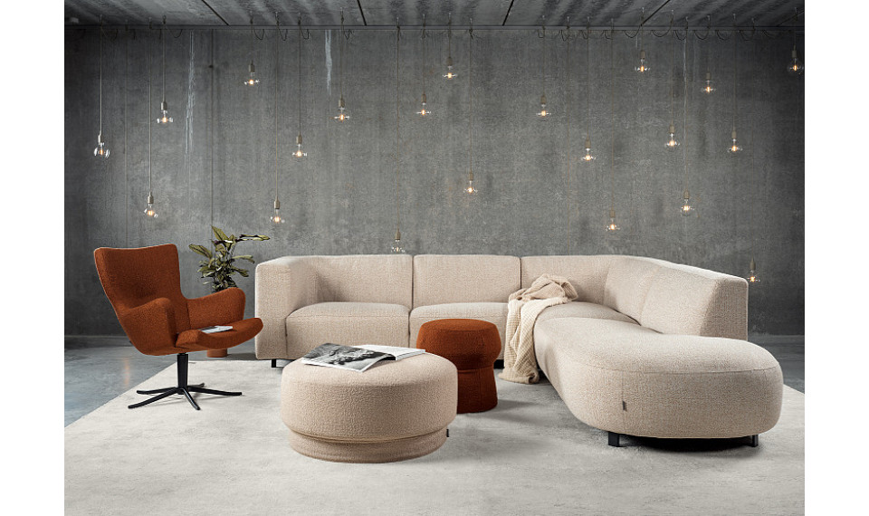 VESTA ROUND Modular sofa 2,5+C+End part | Soft furniture | ZIPhome.ee image 6