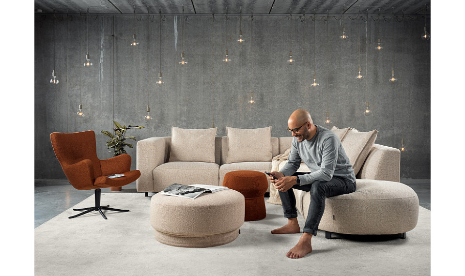 VESTA ROUND Modular sofa 2,5+C+End part | Soft furniture | ZIPhome.ee image 7