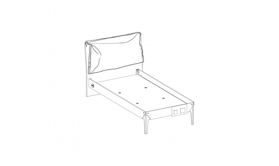 DUO voodi (120x200 cm) | Laste voodid | ZIPhome.ee pilt 4