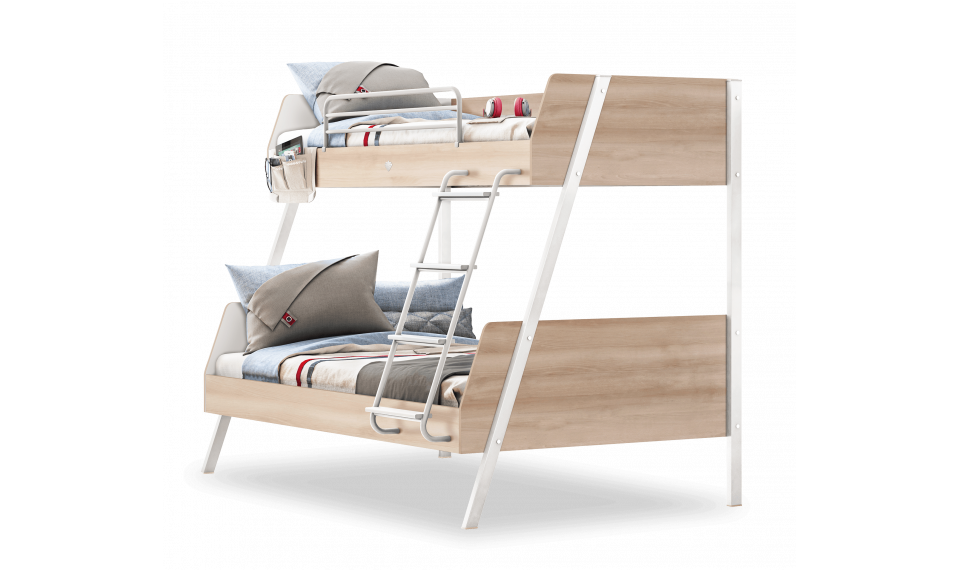 DUO LARGE двухъярусная кровать (90x200-120x200 cm) | Двухъярусные кровати | ZIPhome.ee изображение 1