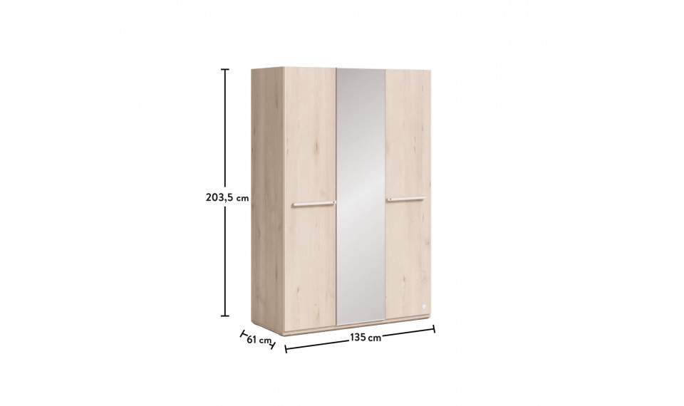 DUO 3 ustega riidekapp | Laste riidekapid | ZIPhome.ee pilt 6