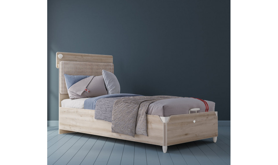 DUO LINE voodi pesukastiga ja tõstemehhanismiga (120x200 cm) | Laste voodid | ZIPhome.ee pilt 4