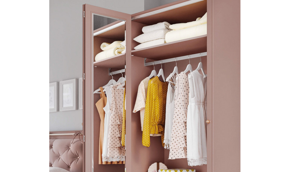 ELEGANCE 3 ustega riidekapp | Laste riidekapid | ZIPhome.ee pilt 5