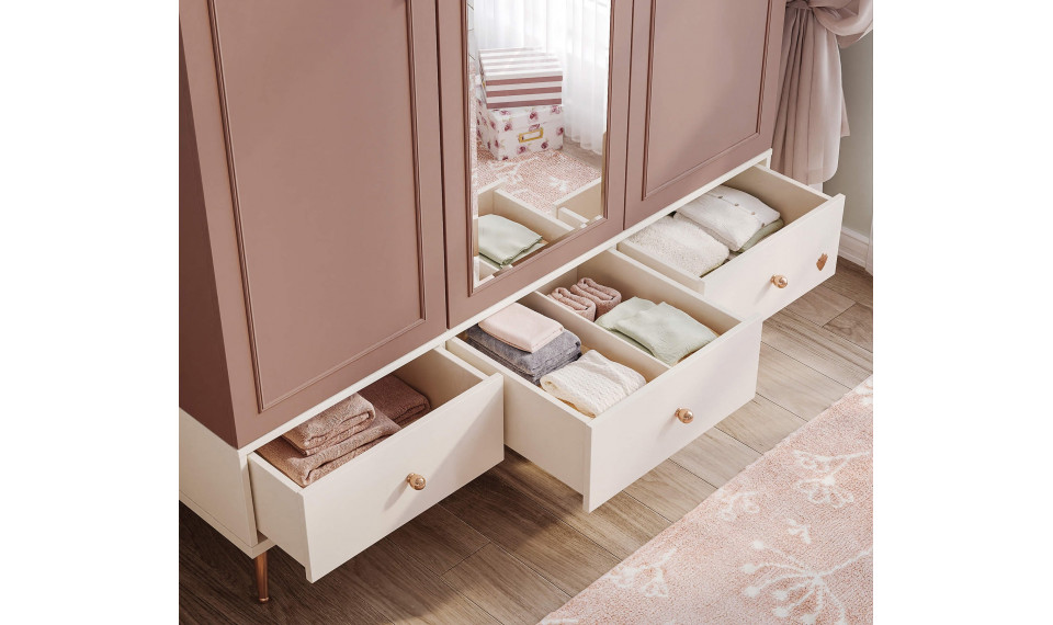 ELEGANCE 3 ustega riidekapp | Laste riidekapid | ZIPhome.ee pilt 6