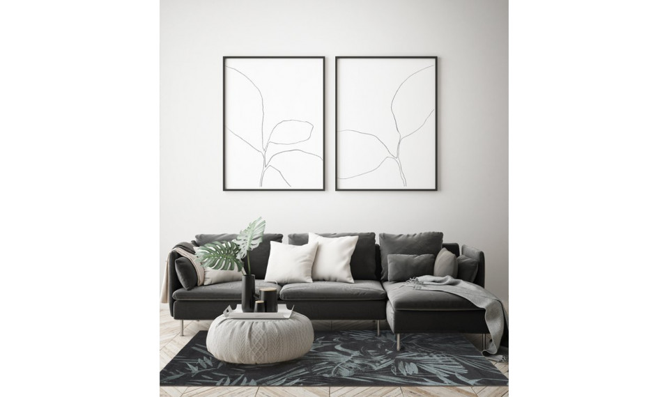 JUNGLE Blue 160x230 vaip | Fargotex | ZIPhome.ee pilt 2