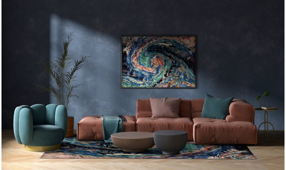 FLORES Blue 160x230 carpet | Fargotex | ZIPhome.ee image 6