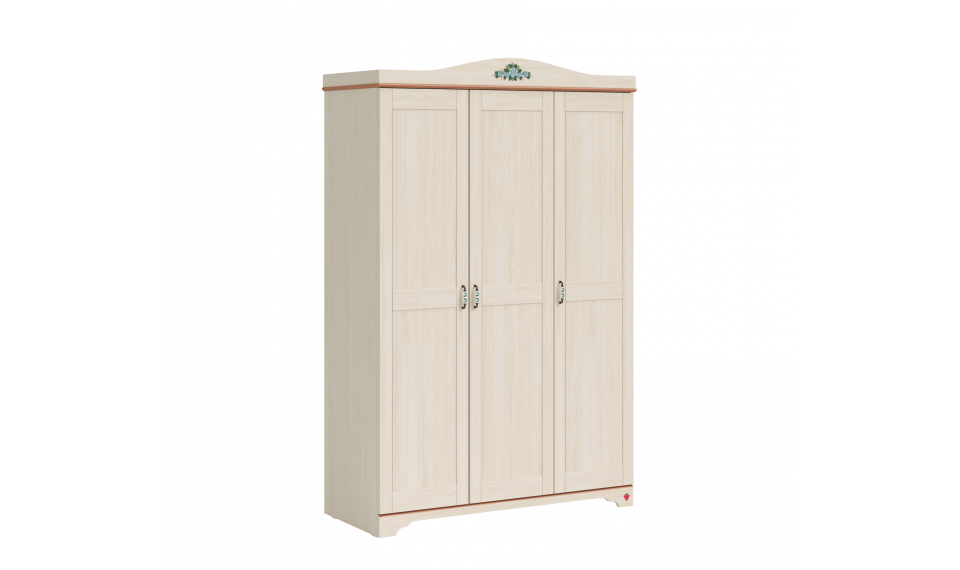 FLORA (NEW) 3 ustega riidekapp | Laste riidekapid | ZIPhome.ee pilt 1