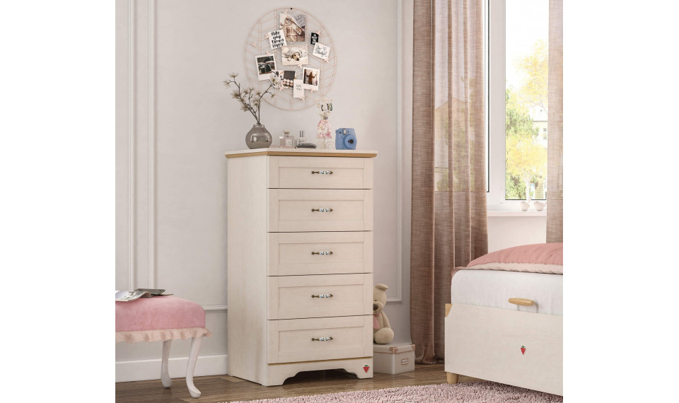 FLORA (NEW) HIGH DRESSER | 100% laatu FLORA (NEW) HIGH DRESSER | Lasten lipastot | ZIPhome.ee kuva 2