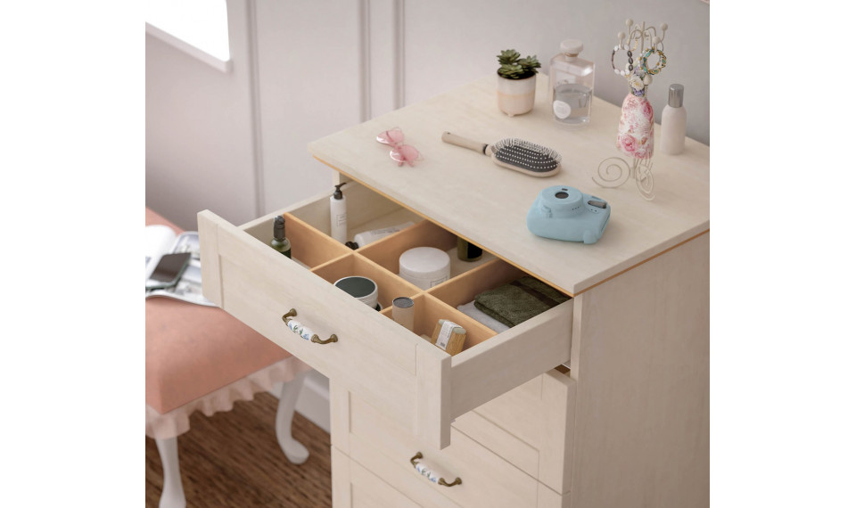 FLORA (NEW) HIGH DRESSER | 100% laatu FLORA (NEW) HIGH DRESSER | Lasten lipastot | ZIPhome.ee kuva 3
