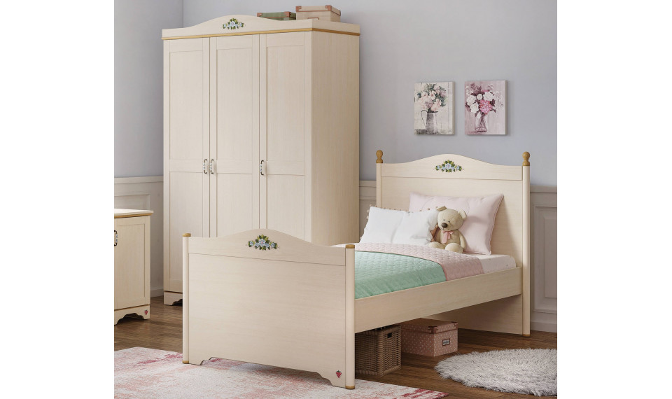 FLORA (NEW) voodi (100x200 cm) | Laste voodid | ZIPhome.ee pilt 3