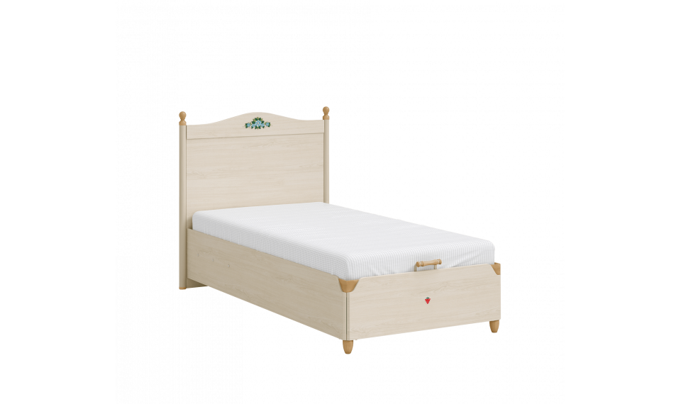 FLORA (NEW) voodi pesukastiga ja tõstemehhanismiga (100x200 cm) | Laste voodid | ZIPhome.ee pilt 1