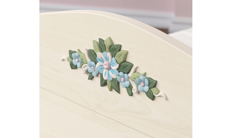 FLORA (NEW) voodi pesukastiga ja tõstemehhanismiga (100x200 cm) | Laste voodid | ZIPhome.ee pilt 5