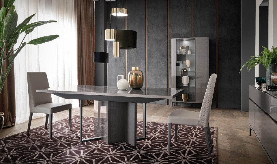 GRAPHITE 250 extendable dining table | Tables | ZIPhome.ee image 1