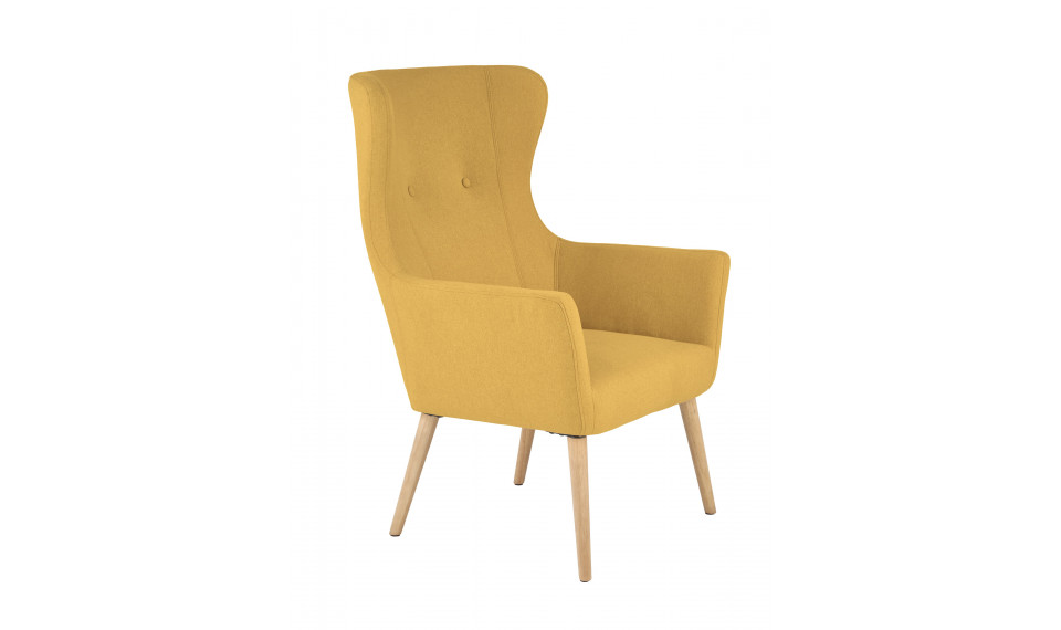 COTTO leisure armchair, color: mustard | 100% Quality COTTO leisure armchair, color: mustard | Armchairs | ZIPhome.ee image 1