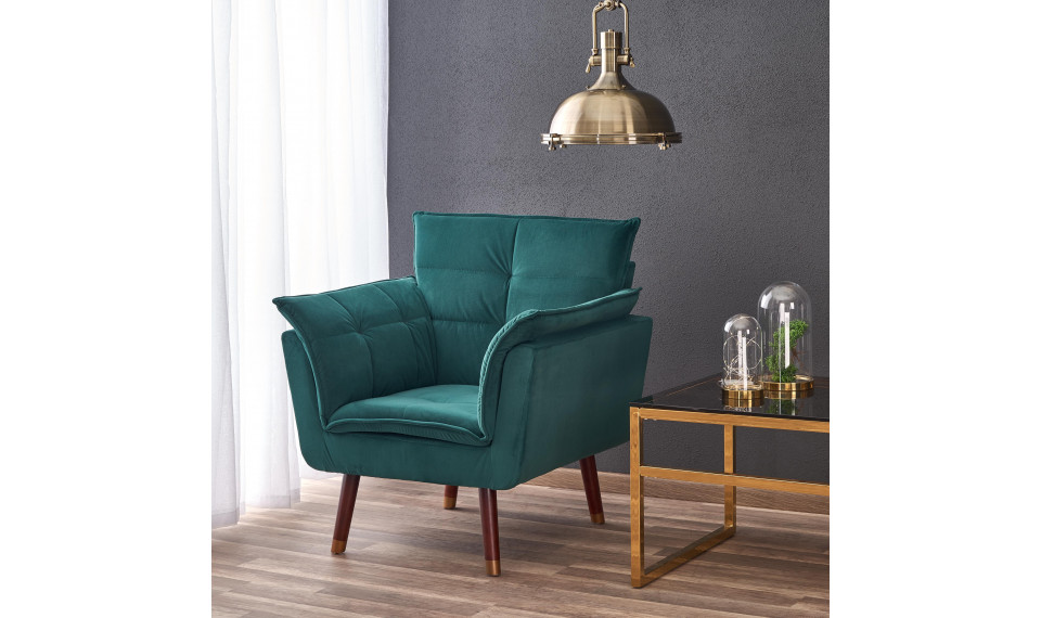 REZZO leisure chair, color: dark green | 100% Quality REZZO leisure chair, color: dark green | Armchairs | ZIPhome.ee image 1