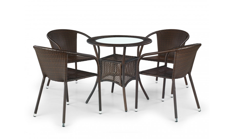 MIDAS laud tumepruun | Aialauad ja toolid | ZIPhome.ee pilt 1