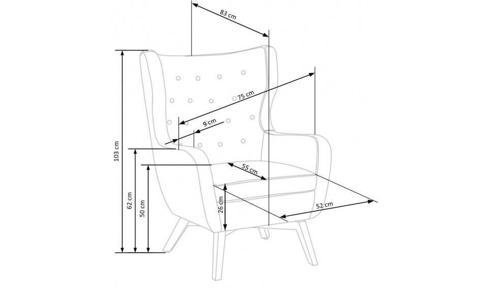 MARVEL Armchair green | 100% Quality MARVEL Armchair green | Armchairs | ZIPhome.ee image 2