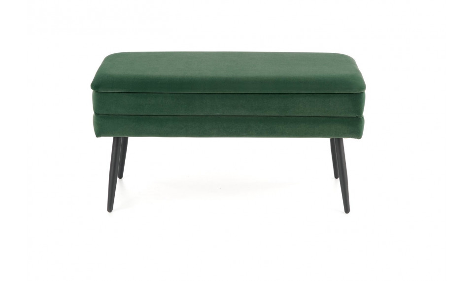 VELVA Пуфик, цвет зеленый/черный | Мягкая мебель | ZIPhome.ee изображение 4