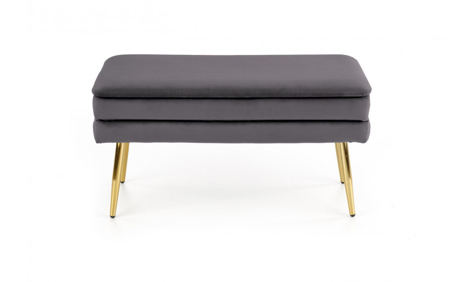 VELVA Пуфик, цвет серый/золотой | Мягкая мебель | ZIPhome.ee изображение 2