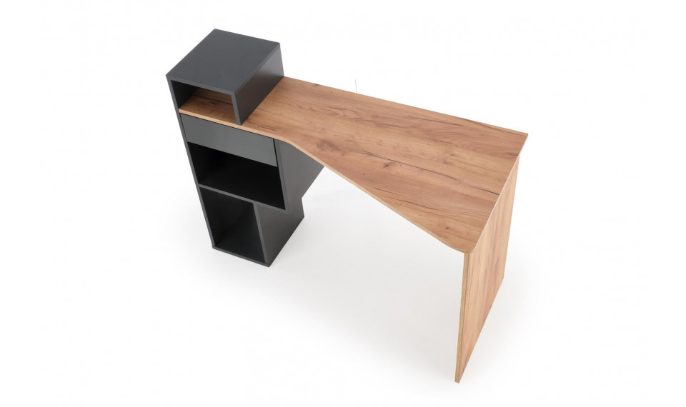 CONTI Письменный стол, дуб вотан/антрацит | Письменные столы | ZIPhome.ee изображение 3