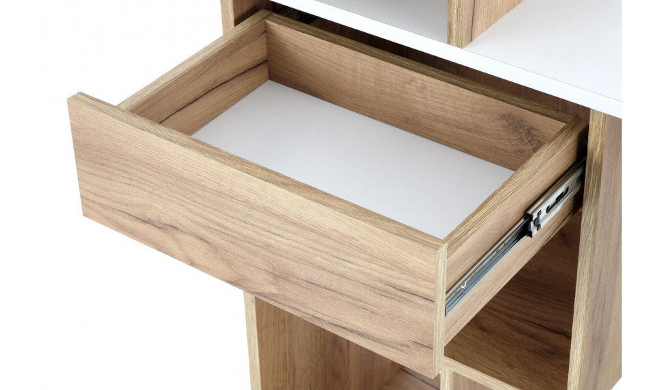 CONTI Письменный стол, дуб/белый | Письменные столы | ZIPhome.ee изображение 4