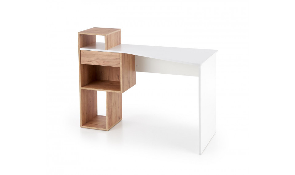 CONTI Письменный стол, дуб/белый | Письменные столы | ZIPhome.ee изображение 1