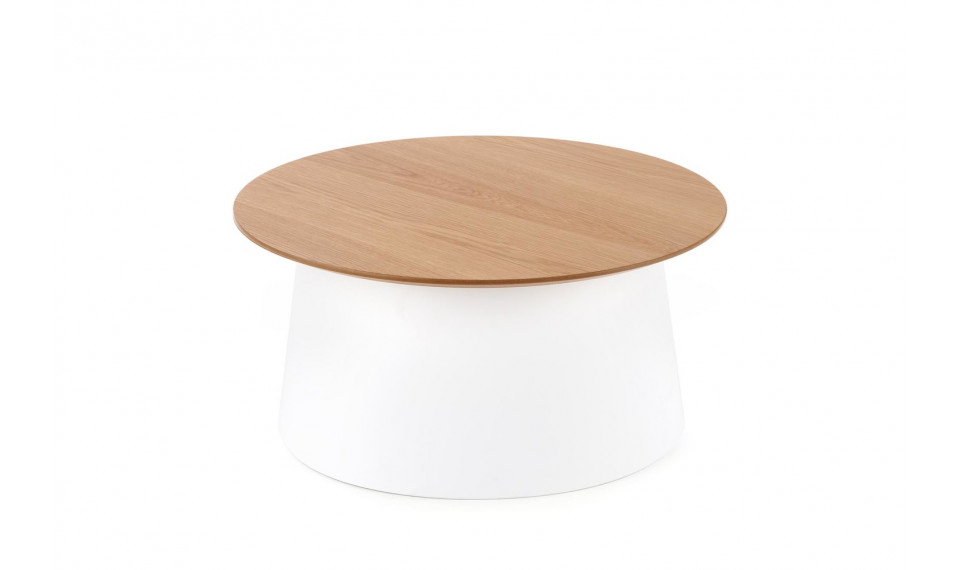 AZZURA Coffee table white/oak | Сoffee tables | ZIPhome.ee image 1