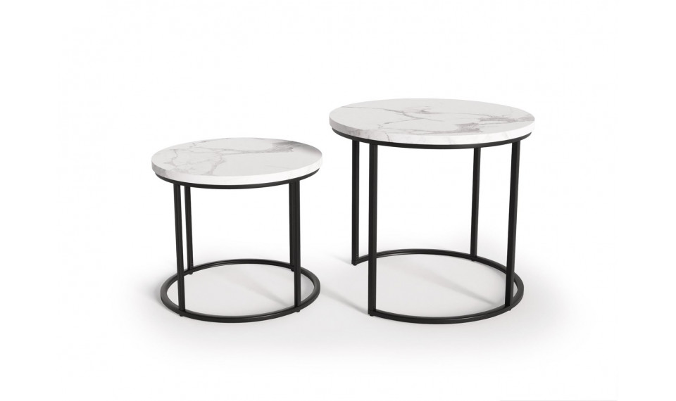 OREO Coffee tables, set of 2 pcs, white | Сoffee tables | ZIPhome.ee image 5