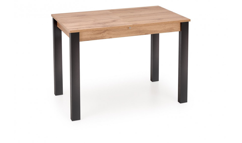 GINO Extendable dining table, wotan oak/black | Tables | ZIPhome.ee image 2