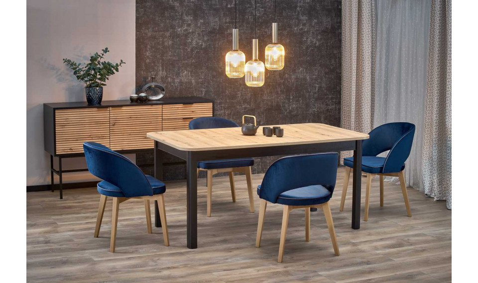 FLORIAN Extendable dining table, artisan oak | Tables | ZIPhome.ee image 1